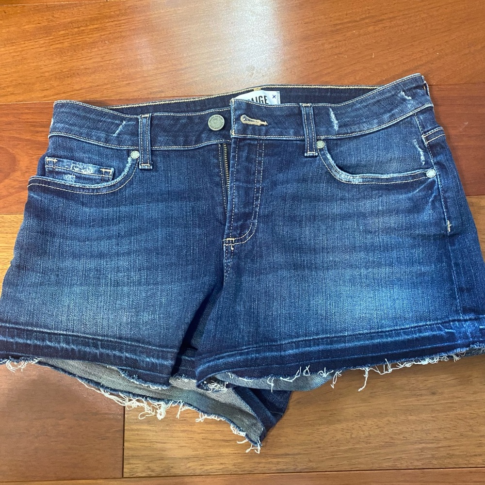 Paige Daryn Denim Shorts